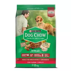 Concentrado Perro Dog Chow 4271 8 Kg Carne Mediana