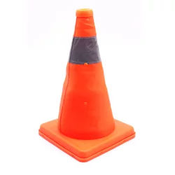 Cono Lafa Racing Lf-6908 Transito Base 9X9 Altura 31Cm Retractil