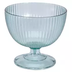 Copa 450Ml En Poliestireno Azul Con Diseño De Rayas 179651540