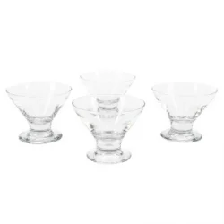 Copa Set X 4 Helado Fiesta Cristar 0512Cl Transparente