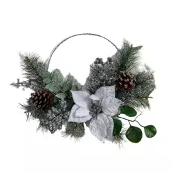 Corona Nav Plata Deco 46X46X9Cm Santini 140-5702397