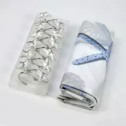 Cortina Collection T082 Para Bano 180X180Cm Estamapdo Surtido Plas