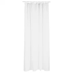 Cortina Para Baño Five 105654 Poliéster Blanco