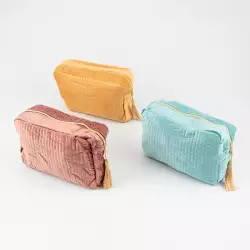 Cosmetiquera en Algodón De Seda Eleganza  surtido