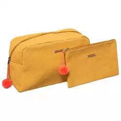 Cosmetiquera five simply smart setx2 caqui 174668c