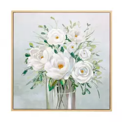 Cuadro 52659 Oleo Flores UMA