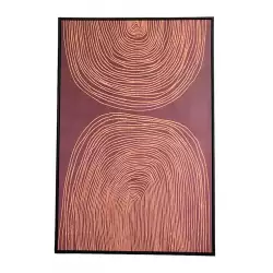 Cuadro Abstracto Concepts Sweet Mocca 80X4Cm Plastico 507-36061