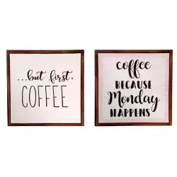 Cuadro con ilustraciones modernas de café surt 530-423361