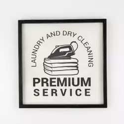 Cuadro Concepts 40X40Cm Negro Mdf