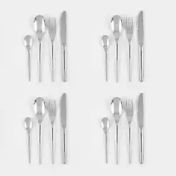 Cubiertos expressions 16pz minimal en acero inoxidable