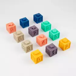 Cubos De Goma Maypa Numeros 29X5Cm Plastico