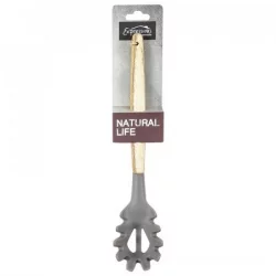 Cuchara Pasta Expressions Kitchenware-Gris Con Café