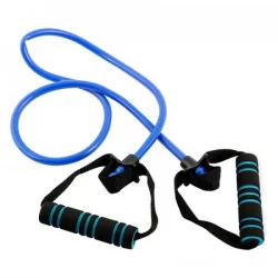 Cuerda De Resistencia Evolution Fitness Azul Con Negro