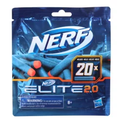 Dardos X20 Nerf Elite 2.0 Pack F0040