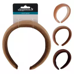 Diadema Para El Cabello Eleganza 14.5Por16Por4Cm En Poliester Colo