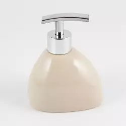 Dispensador 5 Five Jabon Liquido 10X12Cm Taupe Ceramica 138013O