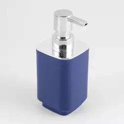 Dispensador Jabon Expressions 6X16X6Cm Azul Polipropileno Ge11A0