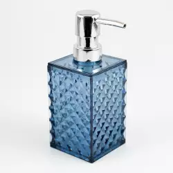 Dispensador Jabon Expressions 6X17X6Cm Azul Polietileno Ge11A000