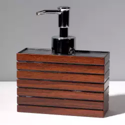 Dispensador Jabón Finish Wooden Expressions