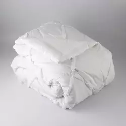 Edredon Expressions Selina Diamond Queen Blanco 100% Poliester Cs