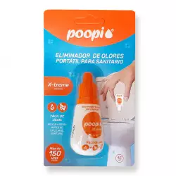 Eliminador De Olores Para El Sanitario Xtreme Poopi- Naranja
