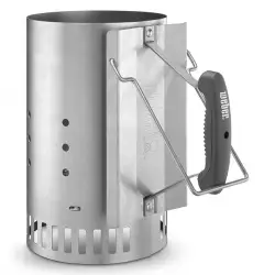 Encendedor De Carbon Weber Starter  Gris