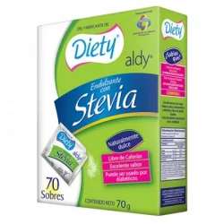 Endulzante Stevia Caja X 70 Sobres