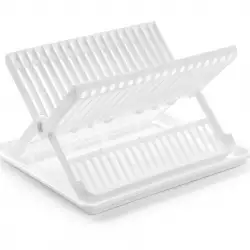 Escurridor Plastic Forte 37X33X21 Cm Platos Blanco 1118201