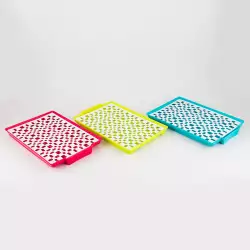 Escurridor plasticforte vasos 41x3x27cm surtido plastico 11443