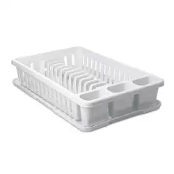 Escurridor Tatay 42X27X10 Cm Blanco Bandeja 112700
