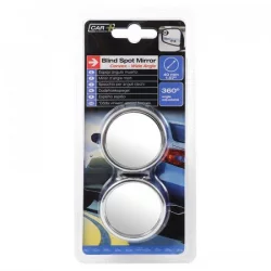 Espejo Car+ 1035520 Angulo Circular Cromado Set X2 Unidades