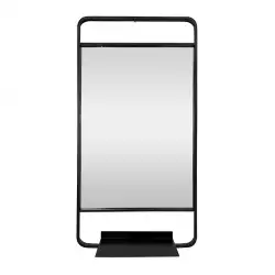 Espejo pared concepts Crystal Blue mesa 40,5x79xcm negro hierro 44