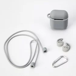 Estuche Be Mix Gris Compatible Con Airpods Ht1925