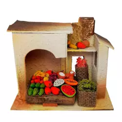 Fig Pesebre Tienda De Frutas 10X13X8Cm 1036