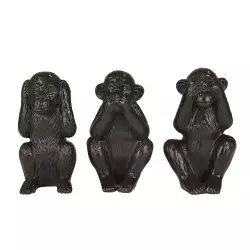 Figura Decorativa Animal Con Estilo De Monos 30Cms Setx3