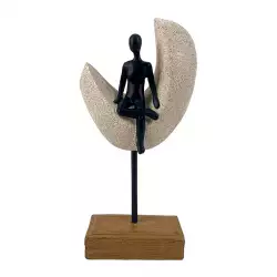 Figura Decorativa Concepts Persona Rose Blush 13X11X14Cm Dorado                     