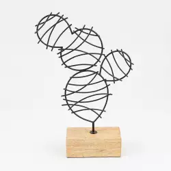 Figura Decorativa Expressions Con Diseño 3