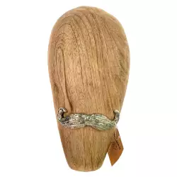 Figura Decorativa Humana Concepts 429-7400013 Diseño Cara Con Bigo