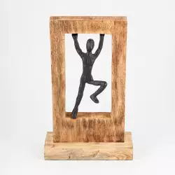 Figura humana concepts eclectic 21x35cm natural madera 429-740002