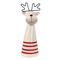 Figura Reno Navideño  Decorativo Santini