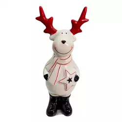 Figura Reno Navideño Decorativo Santini