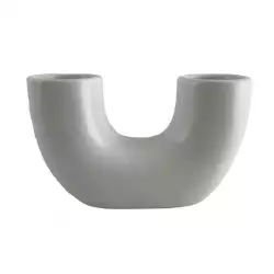 Florero concepts eclectic 5x9cm blanco ceramica 567-49311