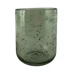 Florero concepts jade collection 13x14cm negro 100