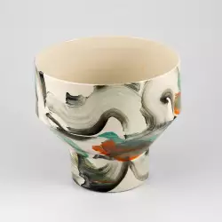 Florero Expressions   9X8Cm Ceramica