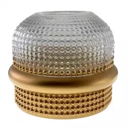 Florero Vidrio Concepts 35866 19X19X25 Agt F221