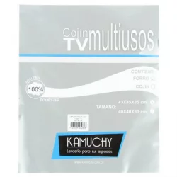 Forro Para Cojín Tv Kmuchy Blanco