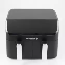 Freidora Aire Holstein Negro 9 Lt 1600 W Acero Inoxidable Hh-092