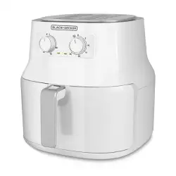 Freidora de Aire Black+Decker 4.5 Litros HF4004W Blanca