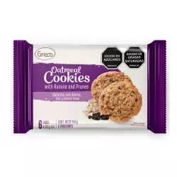 Galleta Greco 200467   21X21X4Cm  156 Gr  Avena  28X28X34Cm