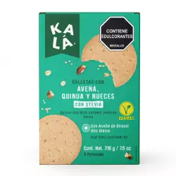 Galleta kalá x 216 gr avena quinua nueces 20644